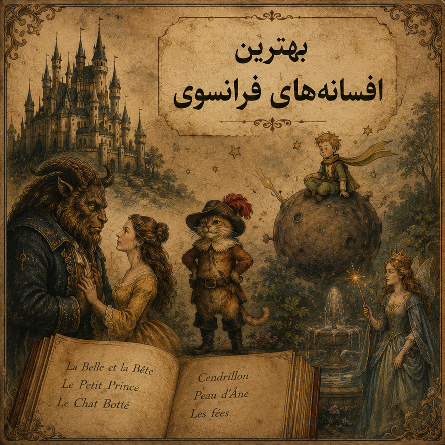 12 داستان کوتاه فرانسوی برای تقویت زبان