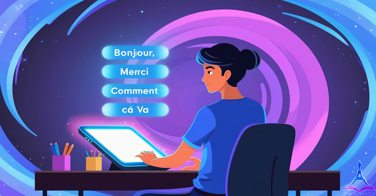 یادگیری زبان فرانسه با هوش مصنوعی