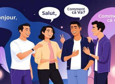 سلام و احوالپرسی به زبان فرانسه با تلفظ