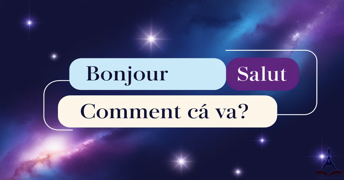 سلام و احوالپرسی به زبان فرانسه با تلفظ