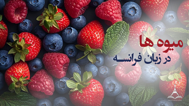 آموزش میوه‌ها در زبان فرانسه